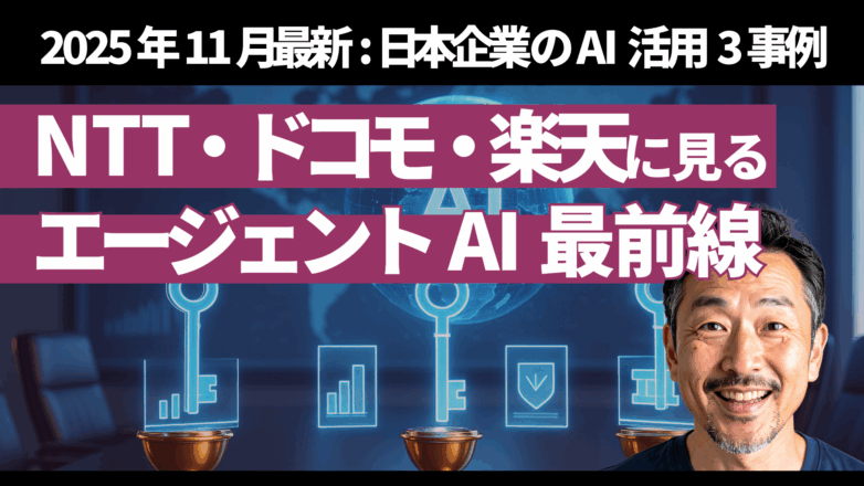 トピックス 【2025年版】勝ち組企業の3つの鍵：世界のAI活用最新レポートを総ざらいのイメージサムネイル画像