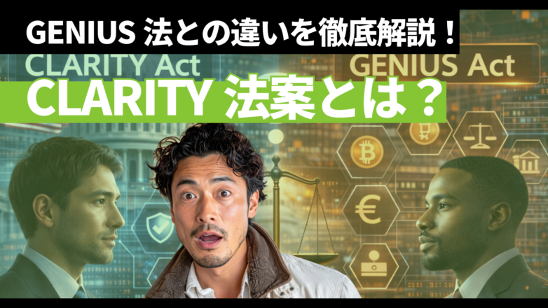 トピックス CLARITY法案とは？GENIUS法との違いを徹底解説！のイメージサムネイル画像