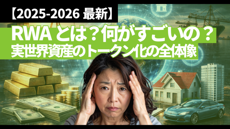 トピックス 【2025-2026最新】RWAとは？何がすごいの？実世界資産のトークン化の全体像のイメージサムネイル画像